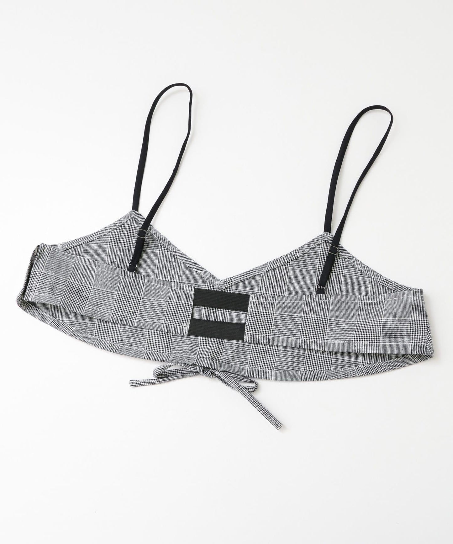 格紋文胸上衣∴