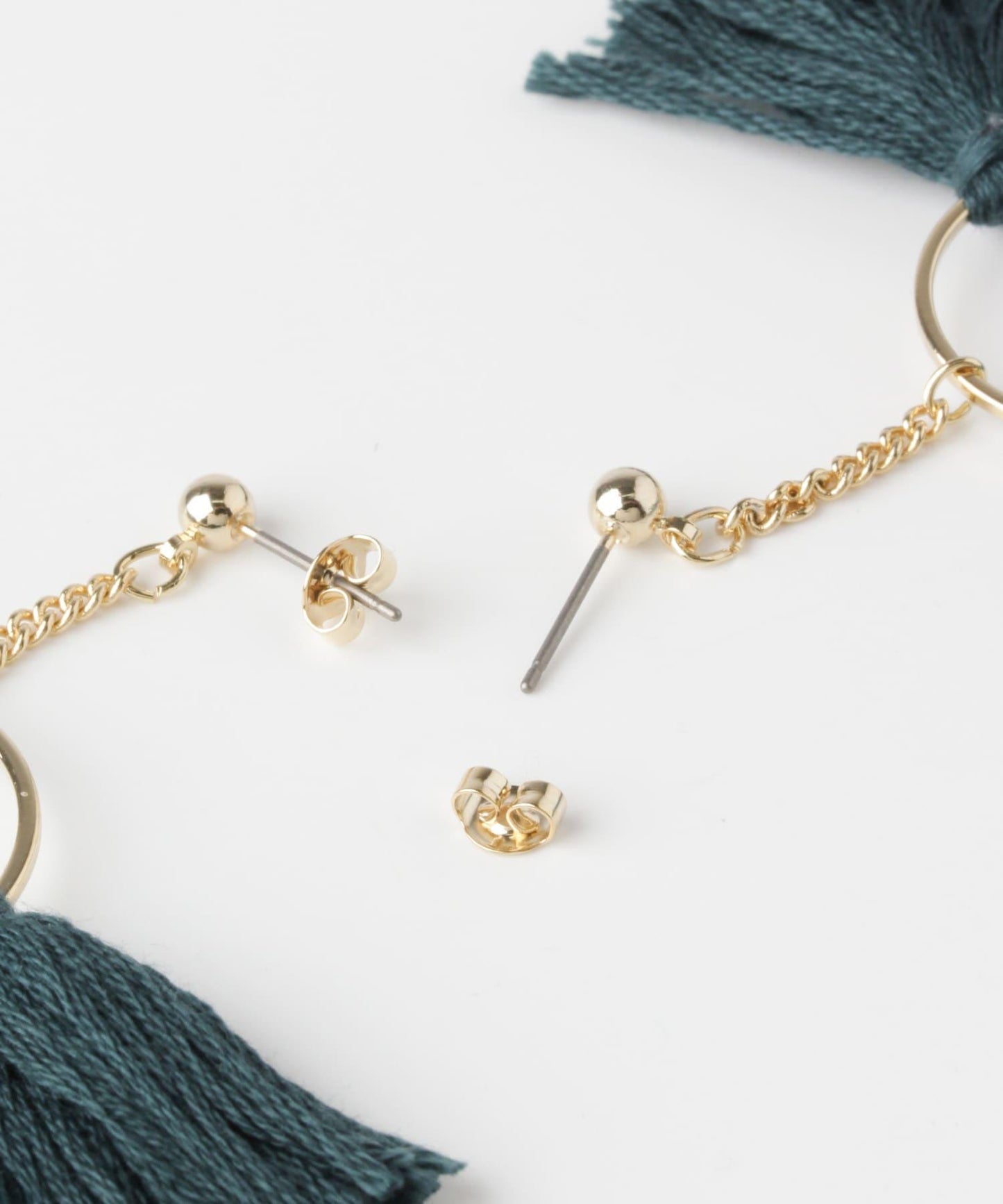 立體流蘇耳環∴