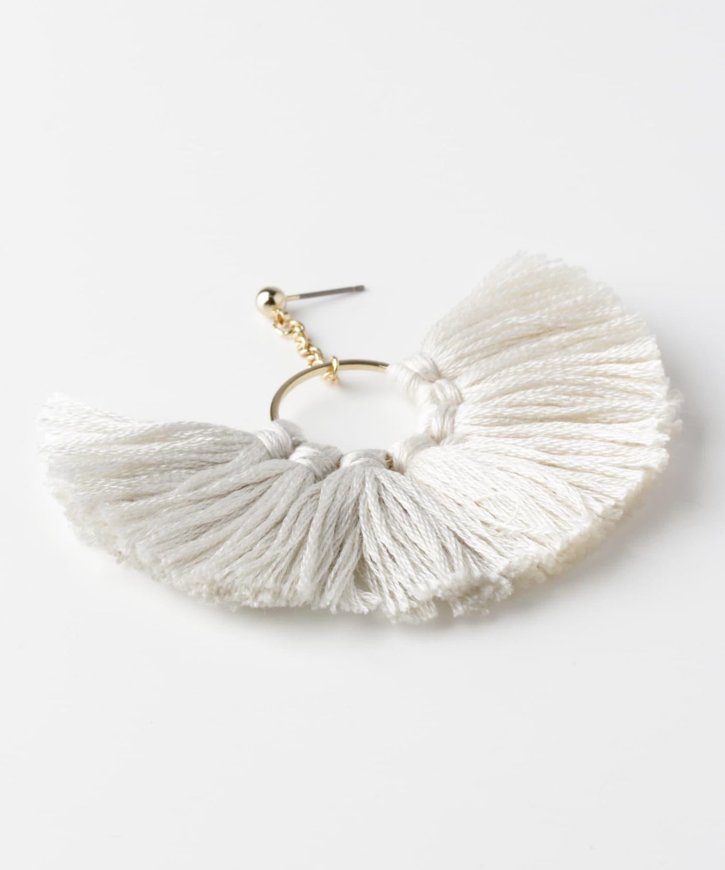 立體流蘇耳環∴