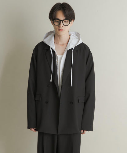 雙排扣寬鬆西裝外套