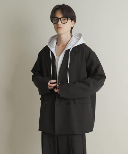 雙排扣寬鬆西裝外套