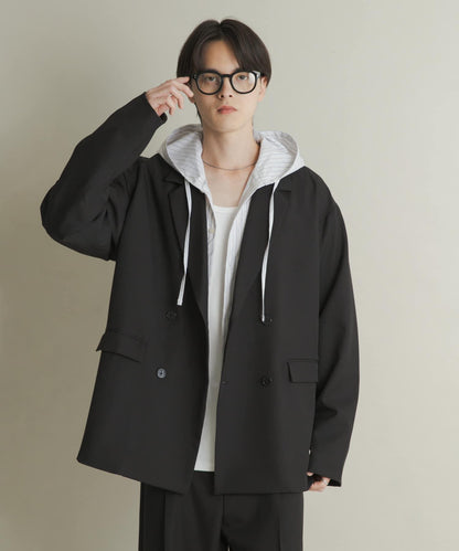 雙排扣寬鬆西裝外套