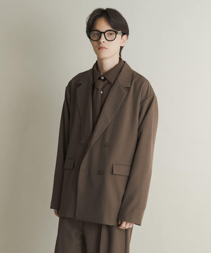 雙排扣寬鬆西裝外套