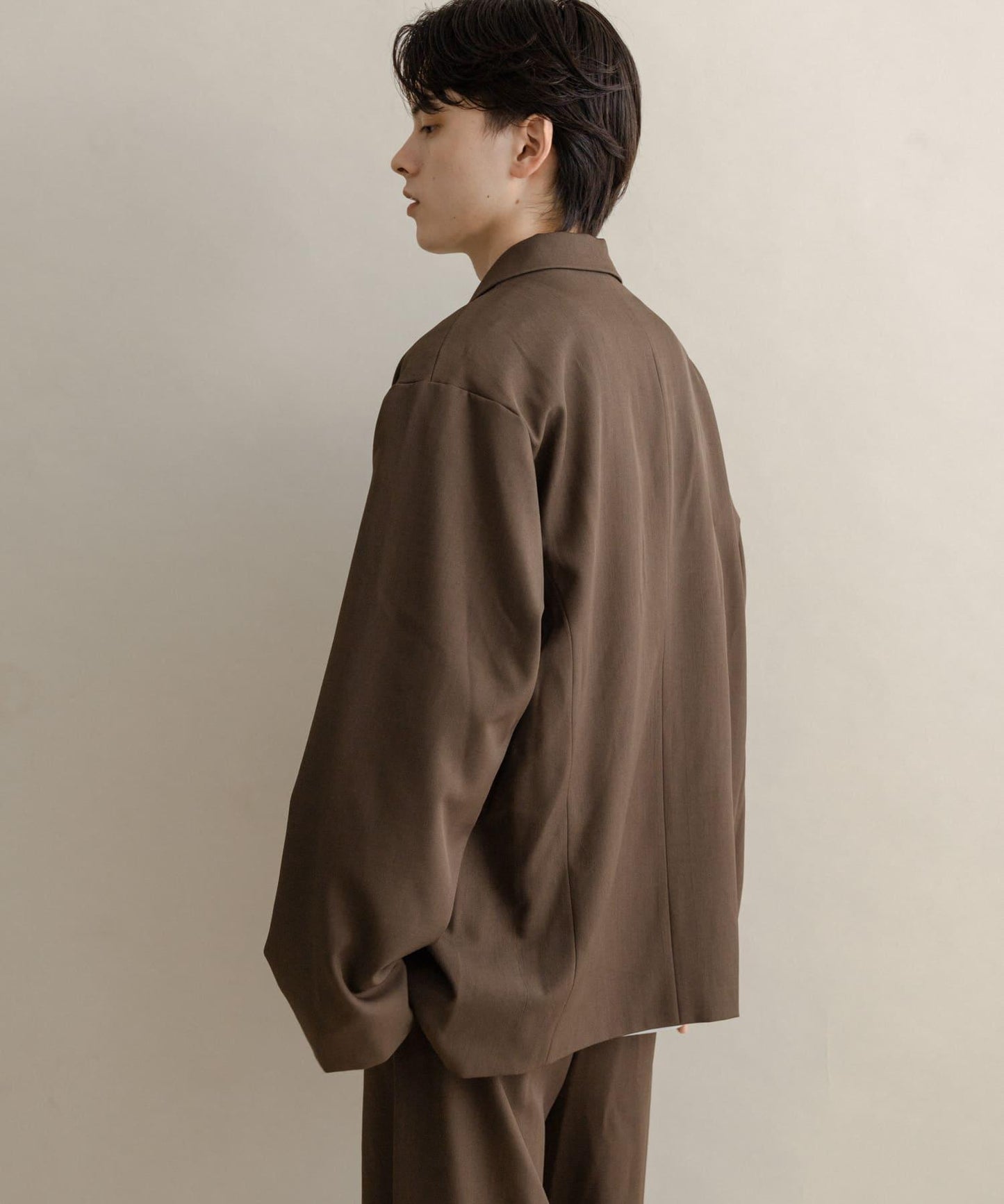 雙排扣寬鬆西裝外套