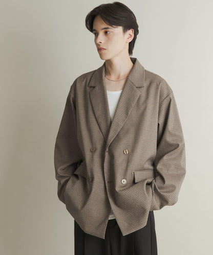 雙排扣寬鬆西裝外套