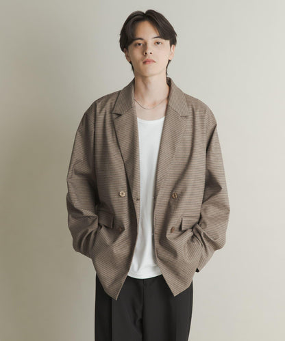 雙排扣寬鬆西裝外套