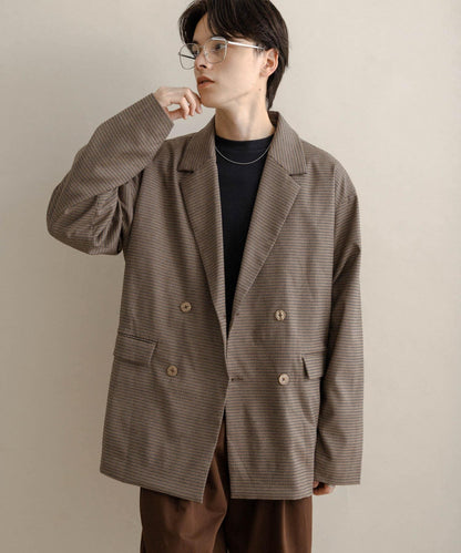 雙排扣寬鬆西裝外套