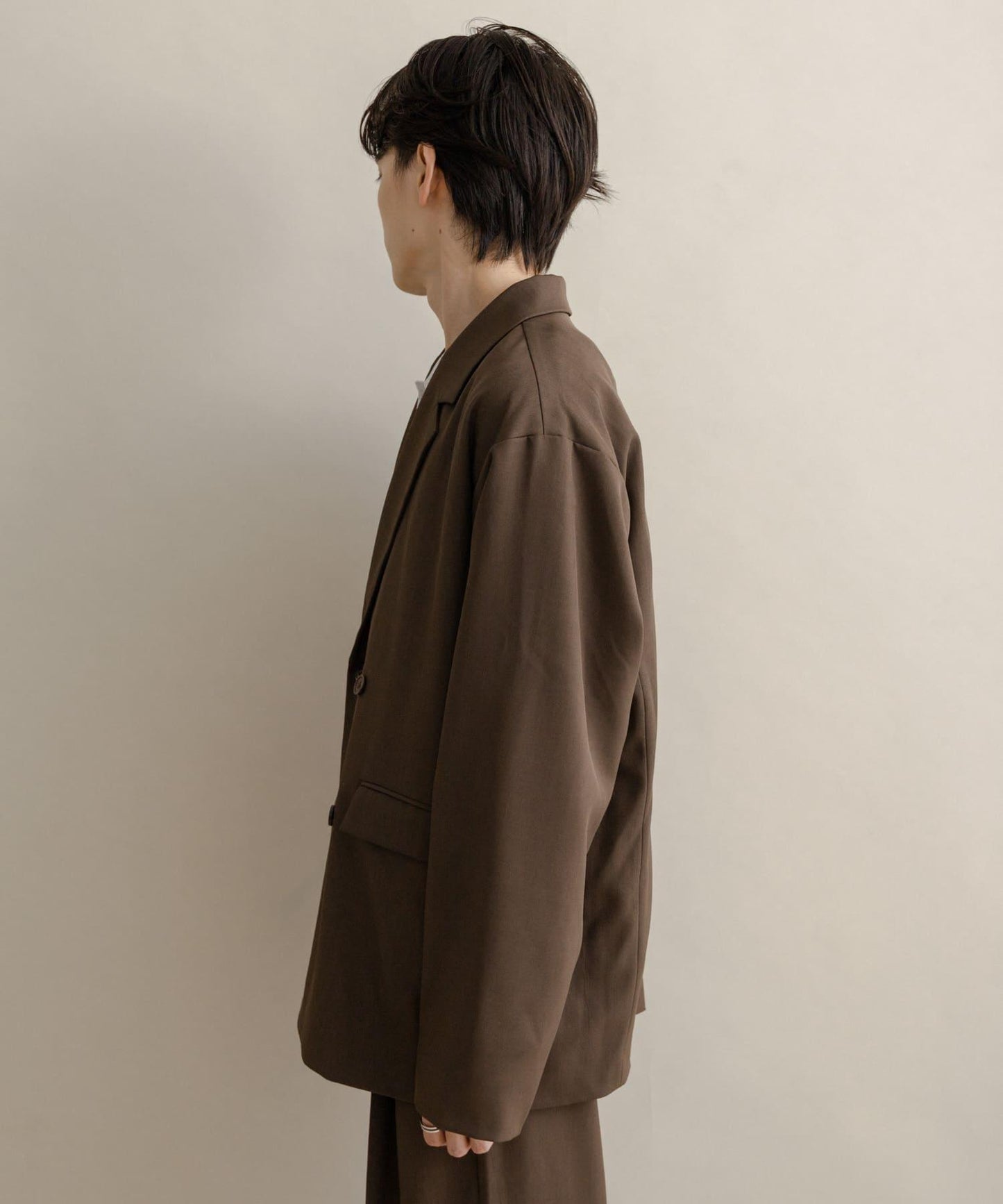 雙排扣寬鬆西裝外套