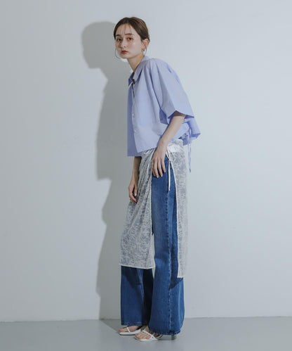 層疊蕾絲半身裙