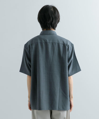 『UNISEX』『UR TECH DRYLUXE』亞麻風格五分袖襯衫