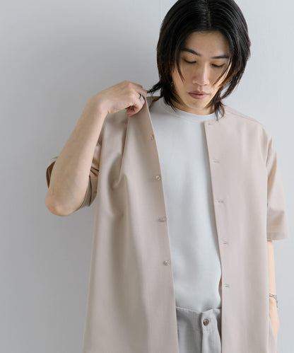 無領襯衫（五分袖）