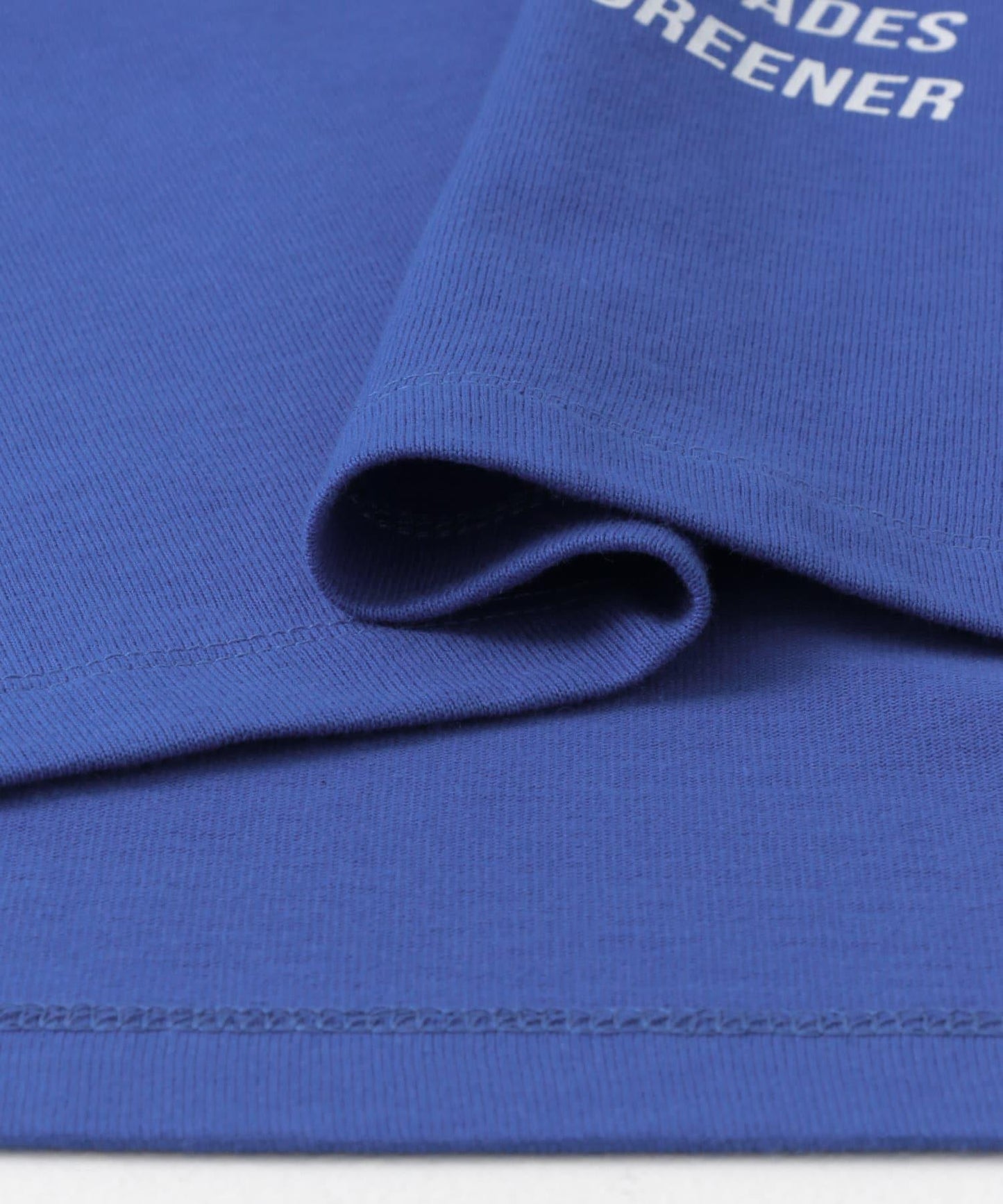 標誌圖案T恤（五分袖）A