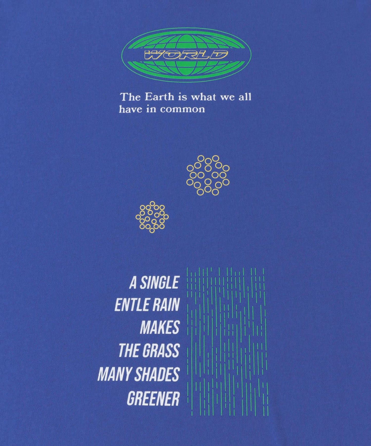 標誌圖案T恤（五分袖）A