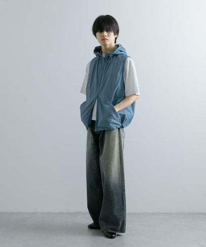 可搭配套裝尼龍連帽運動馬甲