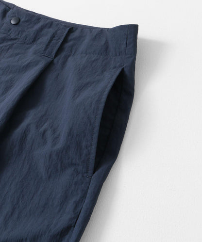 『わたべ×SOP』尼龍闊腿喇叭褲