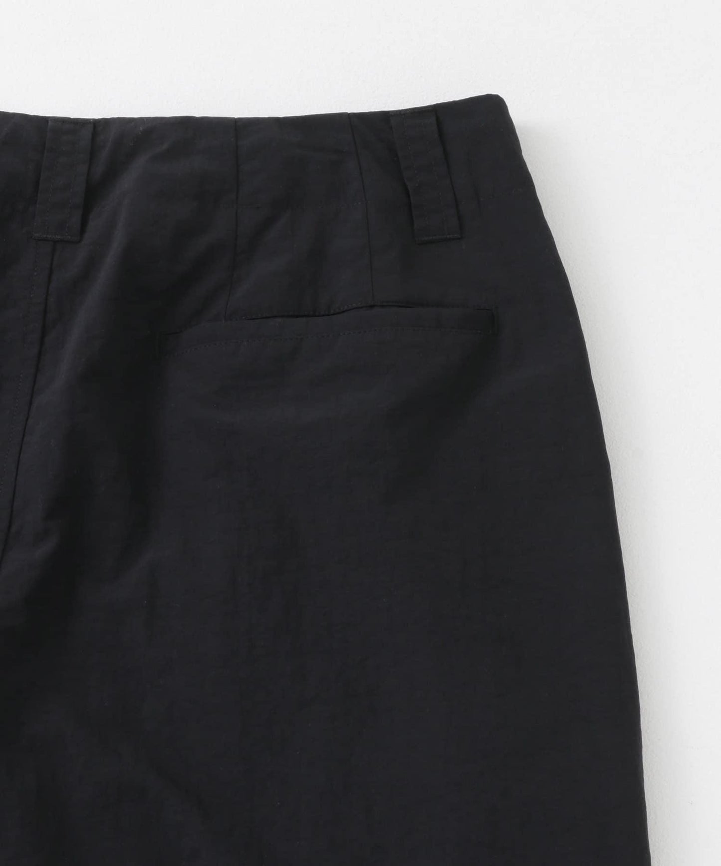 『わたべ×SOP』尼龍闊腿喇叭褲