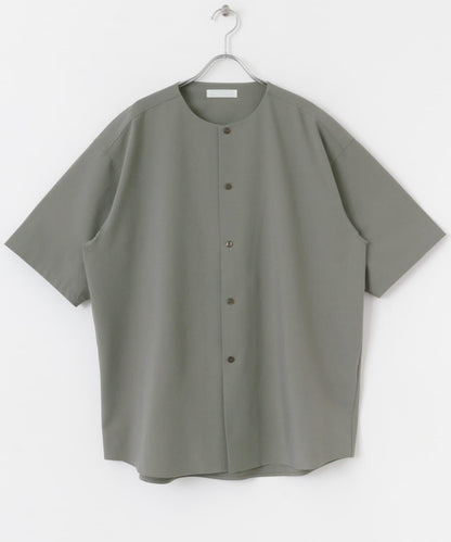 無領襯衫（五分袖）