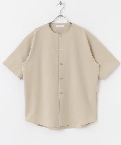 無領襯衫（五分袖）