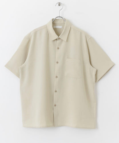 『UNISEX』『UR TECH DRYLUXE』亞麻風格五分袖襯衫