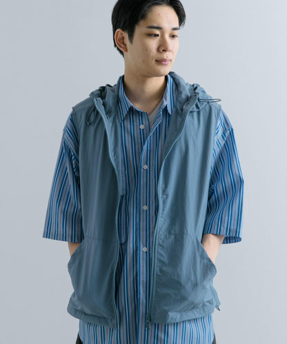 可搭配套裝尼龍連帽運動馬甲