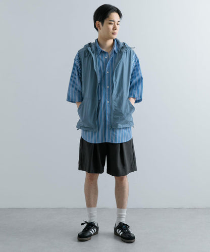 可搭配套裝尼龍連帽運動馬甲