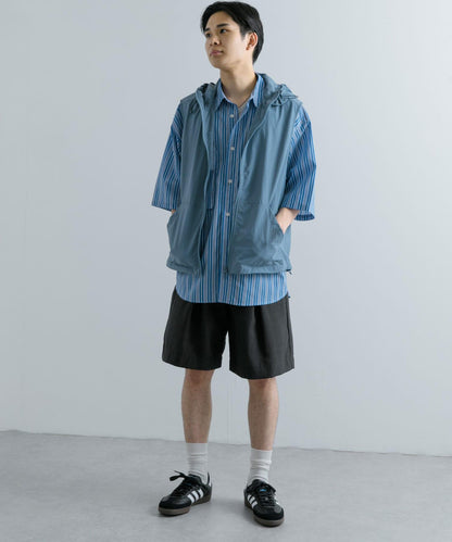 可搭配套裝尼龍連帽運動馬甲