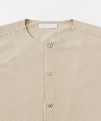 無領襯衫（五分袖）