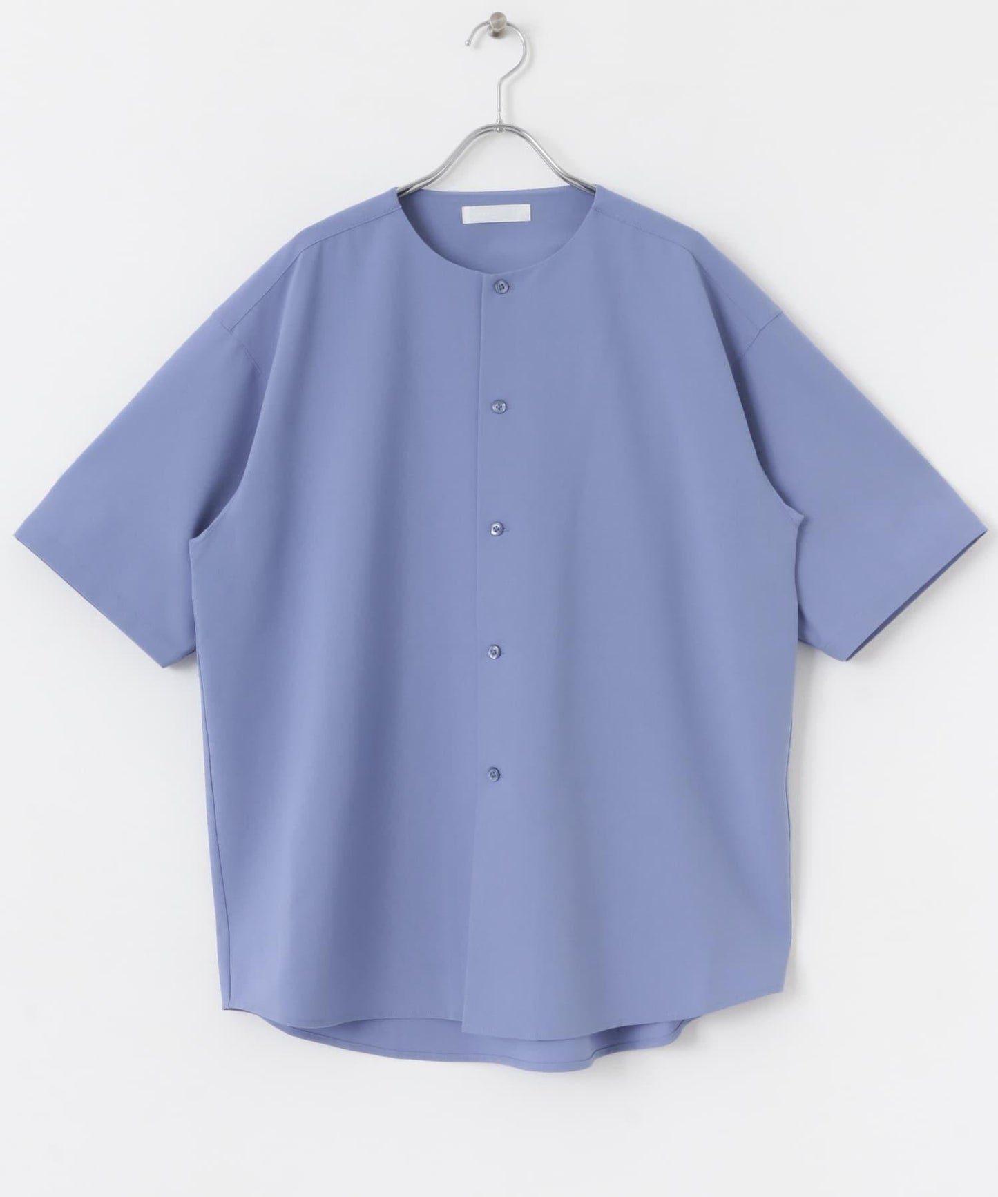 無領襯衫（五分袖）