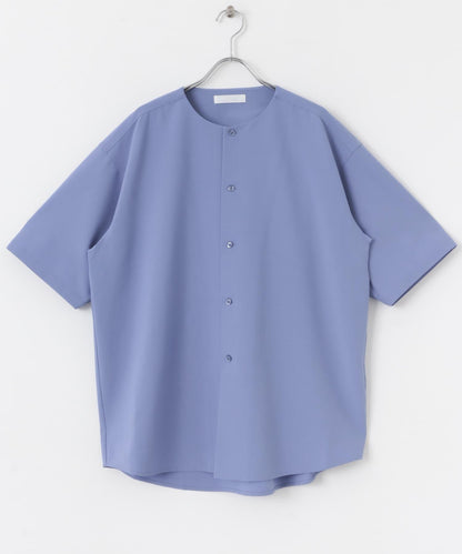 無領襯衫（五分袖）