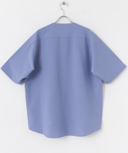 無領襯衫（五分袖）