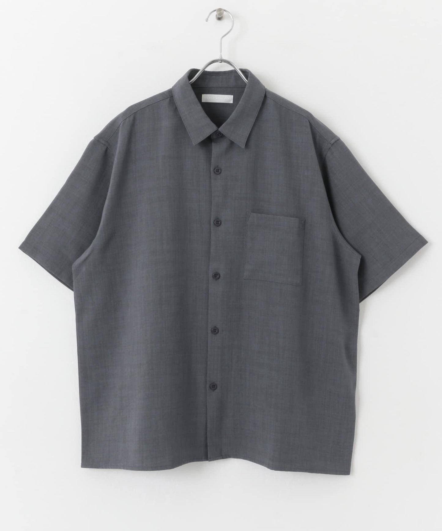 『UNISEX』『UR TECH DRYLUXE』亞麻風格五分袖襯衫