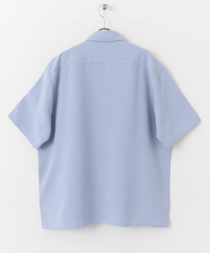 『UNISEX』『UR TECH DRYLUXE』亞麻風格五分袖襯衫