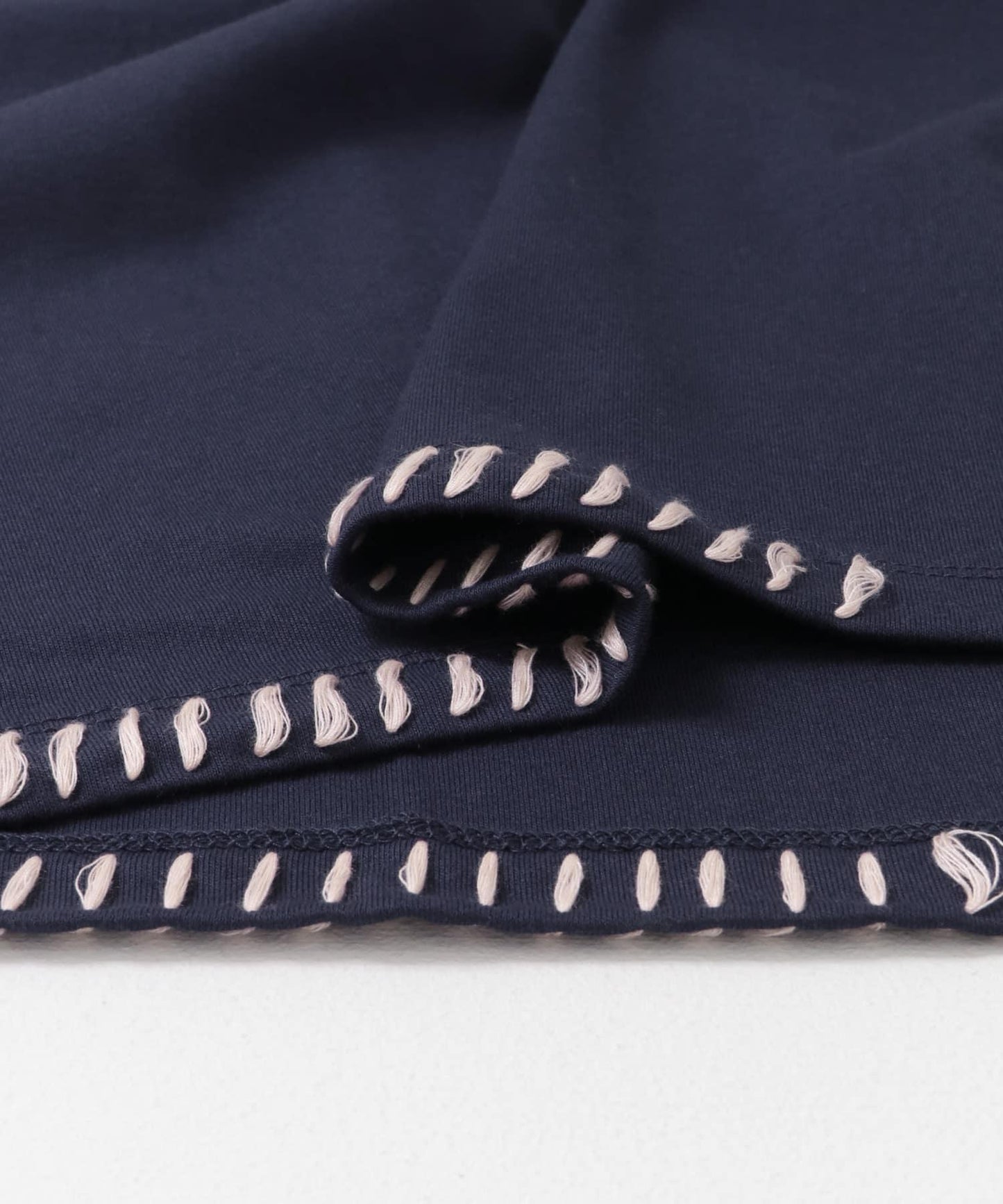 手工縫線寬鬆T恤