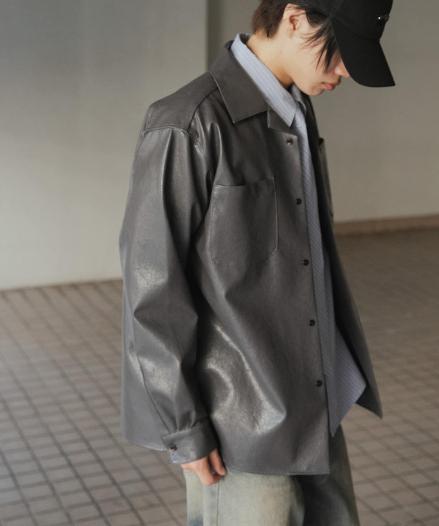 FL開領寬鬆襯衫