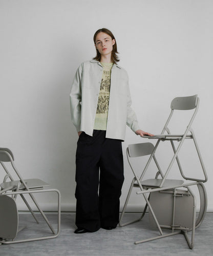 FL開領寬鬆襯衫