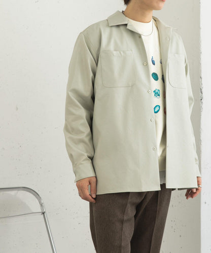 FL開領寬鬆襯衫