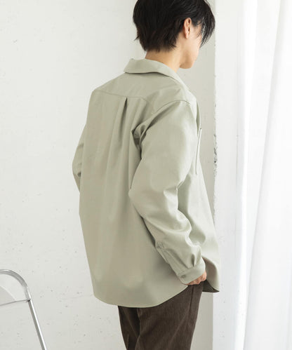 FL開領寬鬆襯衫