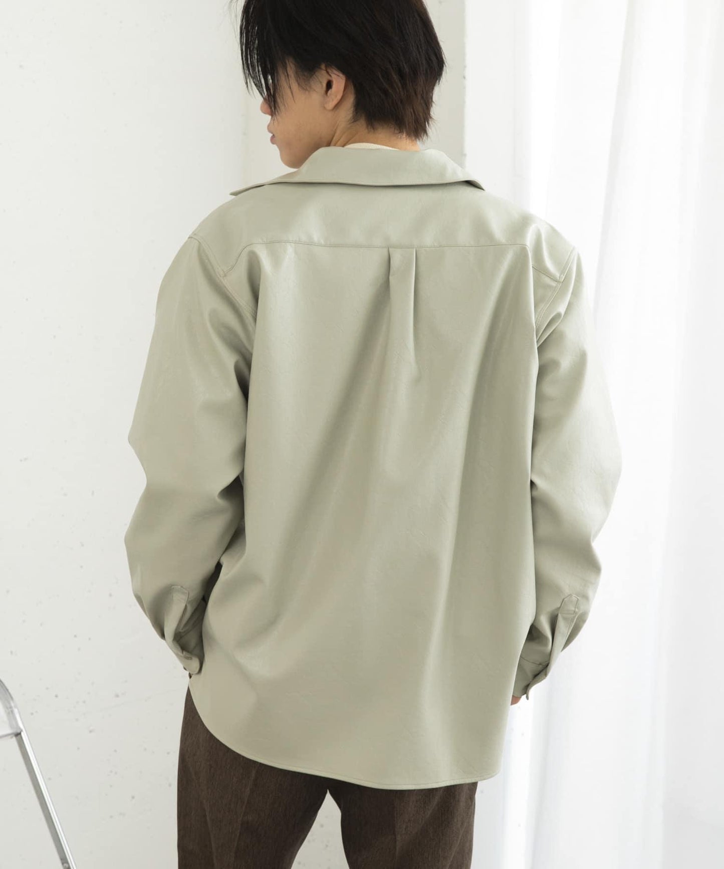 FL開領寬鬆襯衫