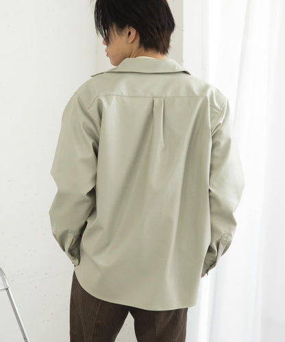 FL開領寬鬆襯衫