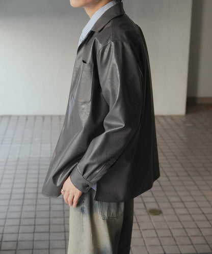 FL開領寬鬆襯衫