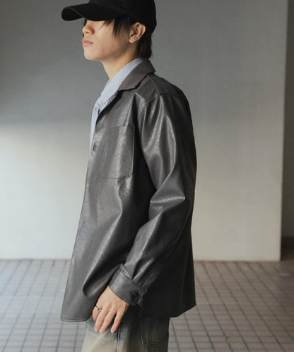 FL開領寬鬆襯衫