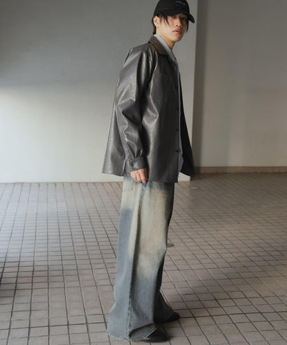 FL開領寬鬆襯衫