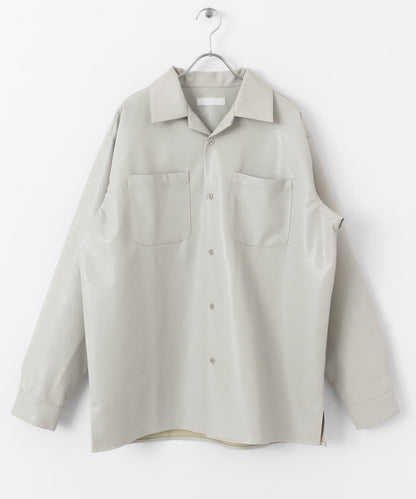 FL開領寬鬆襯衫