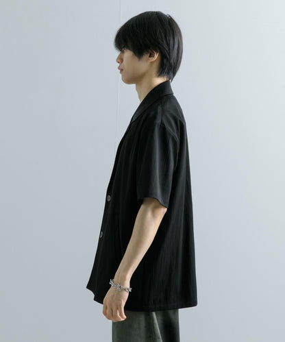 寬鬆西裝外套（五分袖）