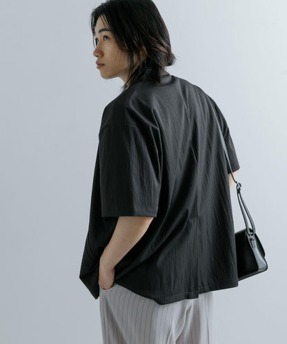寬鬆西裝外套（五分袖）