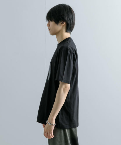 貓咪圖案印花T恤 A