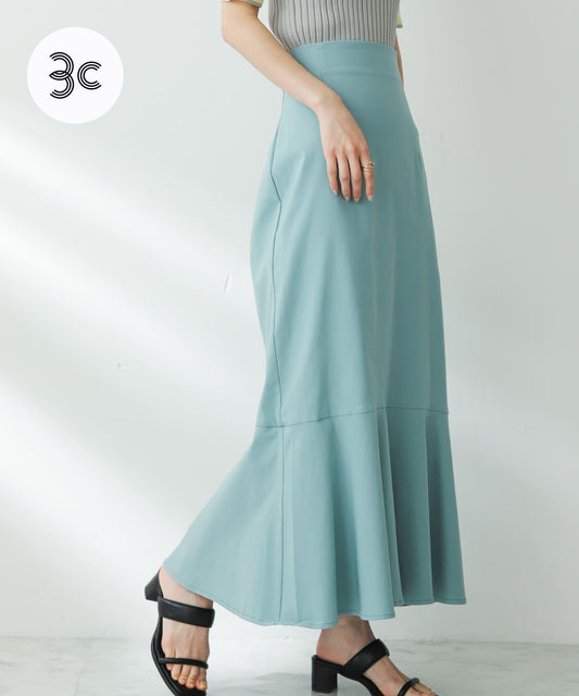 高彈力高腰美人魚裙