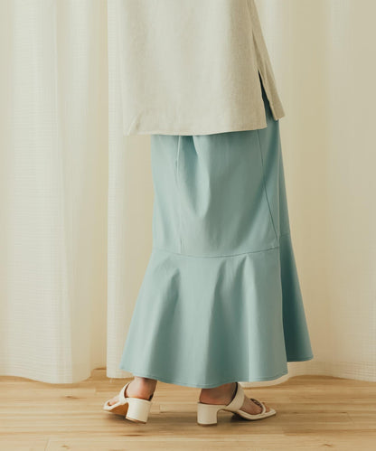 高彈力高腰美人魚裙