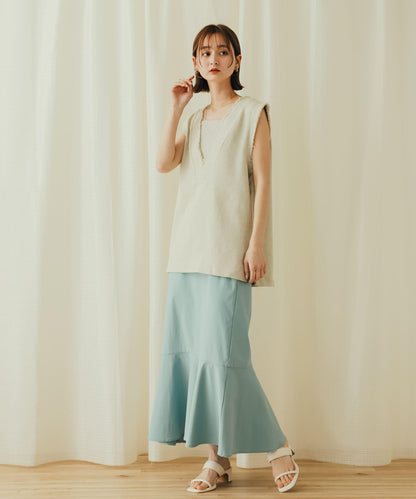 高彈力高腰美人魚裙