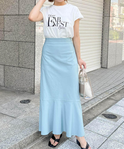 高彈力高腰美人魚裙